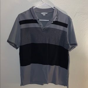 Men’s Medium Calvin Klein Gray Golf Polo Shirt